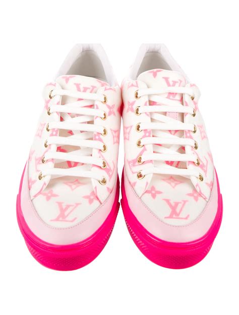 lv shoes pink